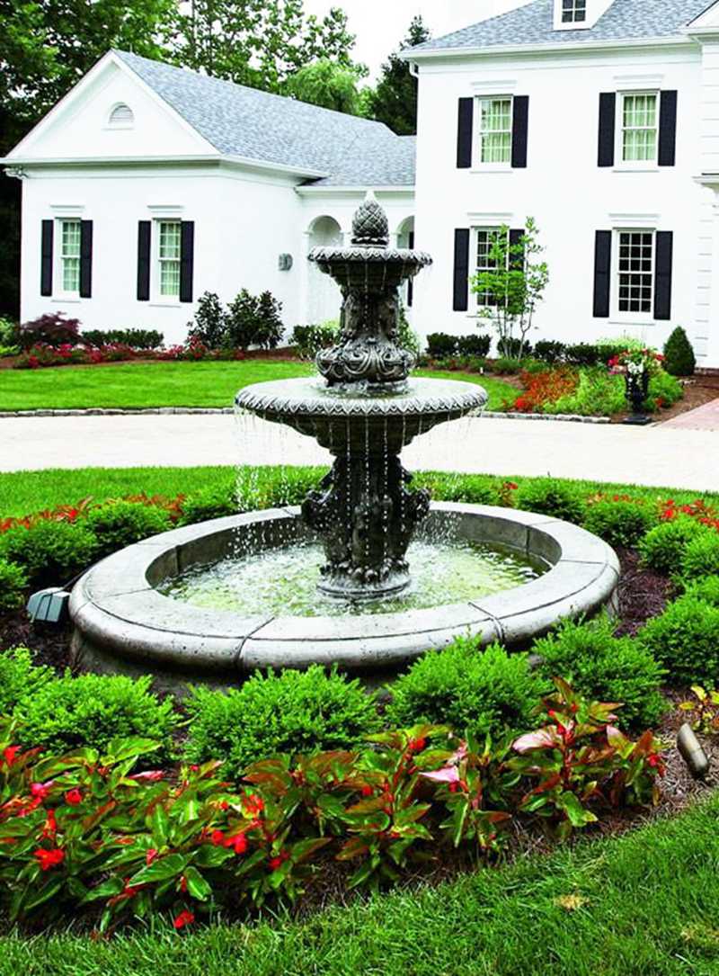 Cast Stone garden fountains