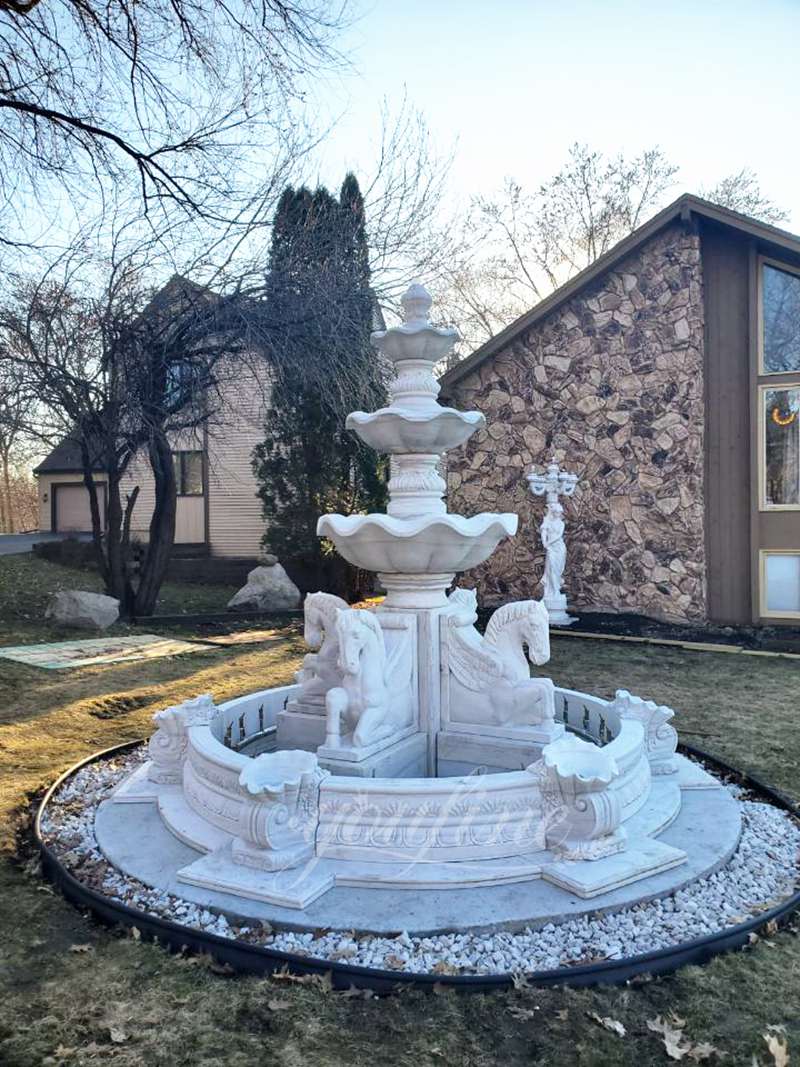 Custom Marble Fountain