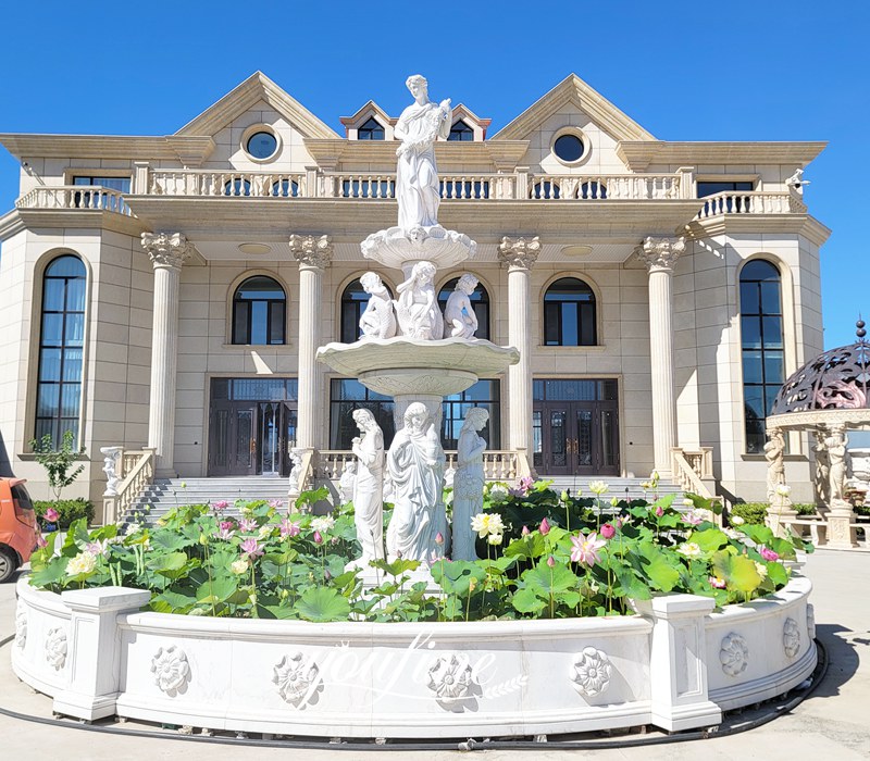 Female Figure Sculpture Fountain