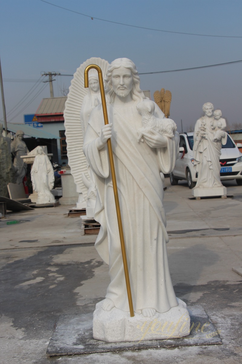 Good Shepherd Jesus Statue