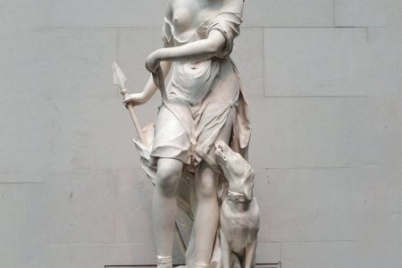 High Quality A Companion of Diana Marble Statue for Sale
