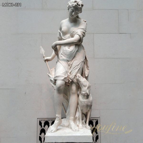 High Quality A Companion of Diana Marble Statue for Sale