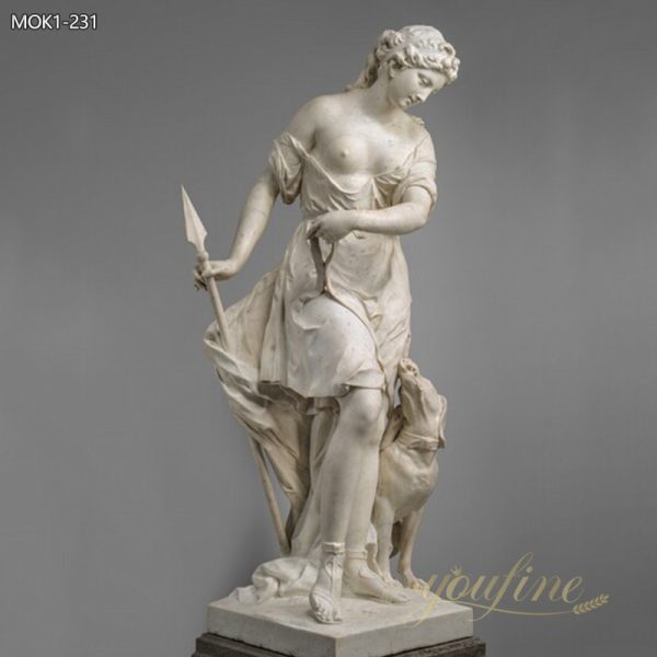 High Quality A Companion of Diana Marble Statue for Sale