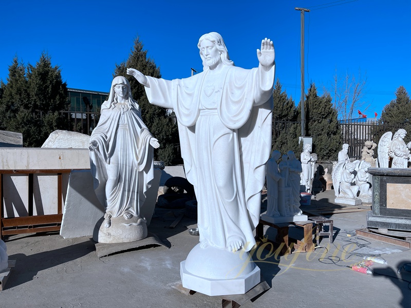 Jesus with Open Arms Statue