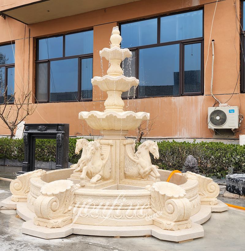 Marble Tiered Fountains