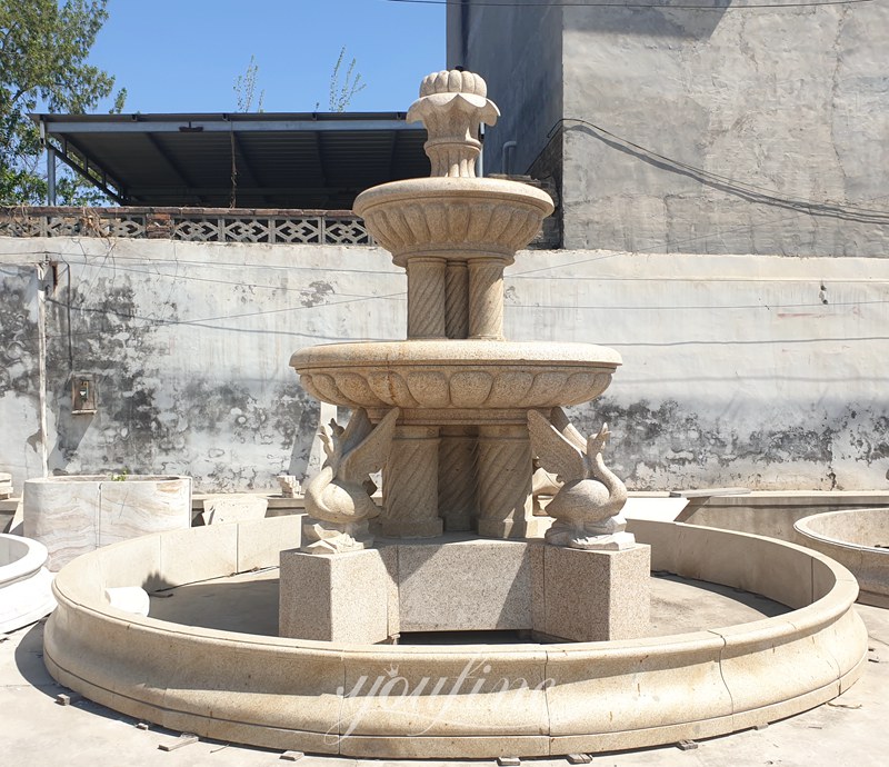 Marble outdoor fountains