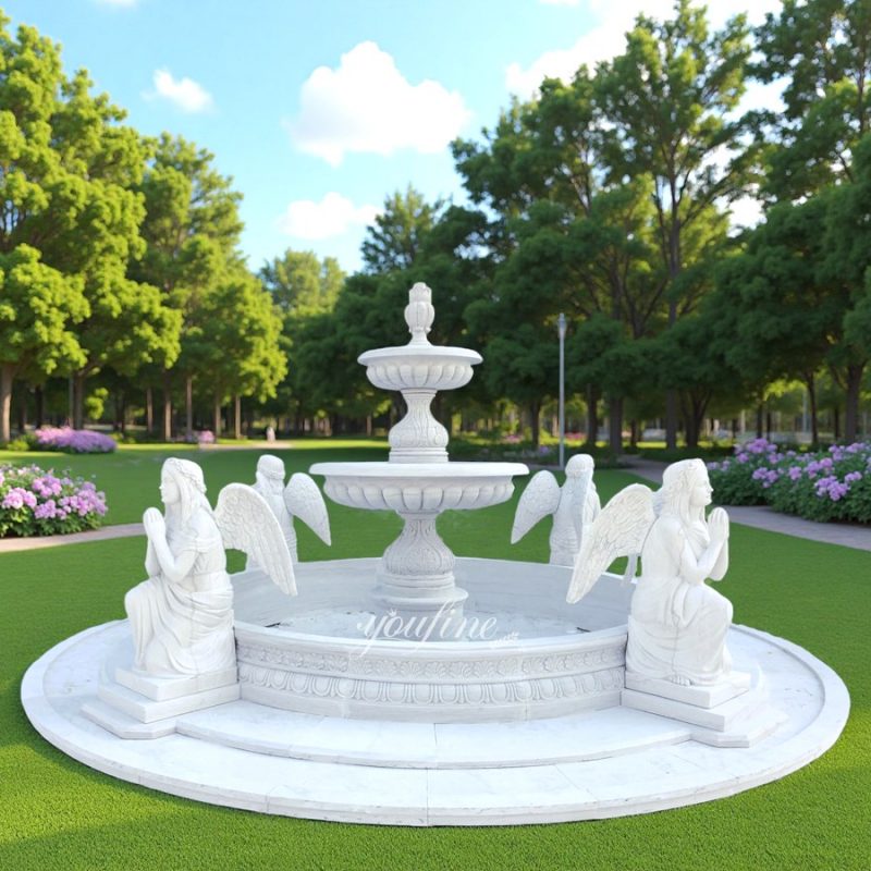 Praying Angel Sculpture fountain