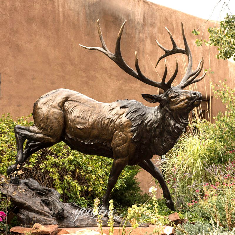 Rocky Mountain deer statue for park