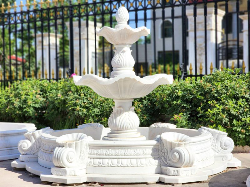 Simple Tiered Fountains