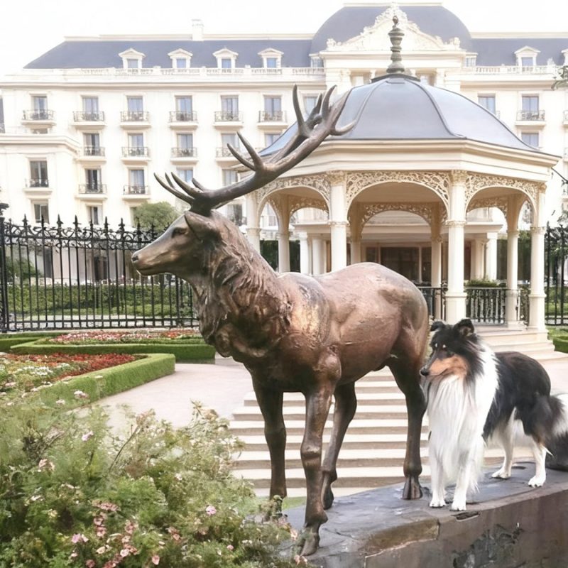 Life Size Elk Statue