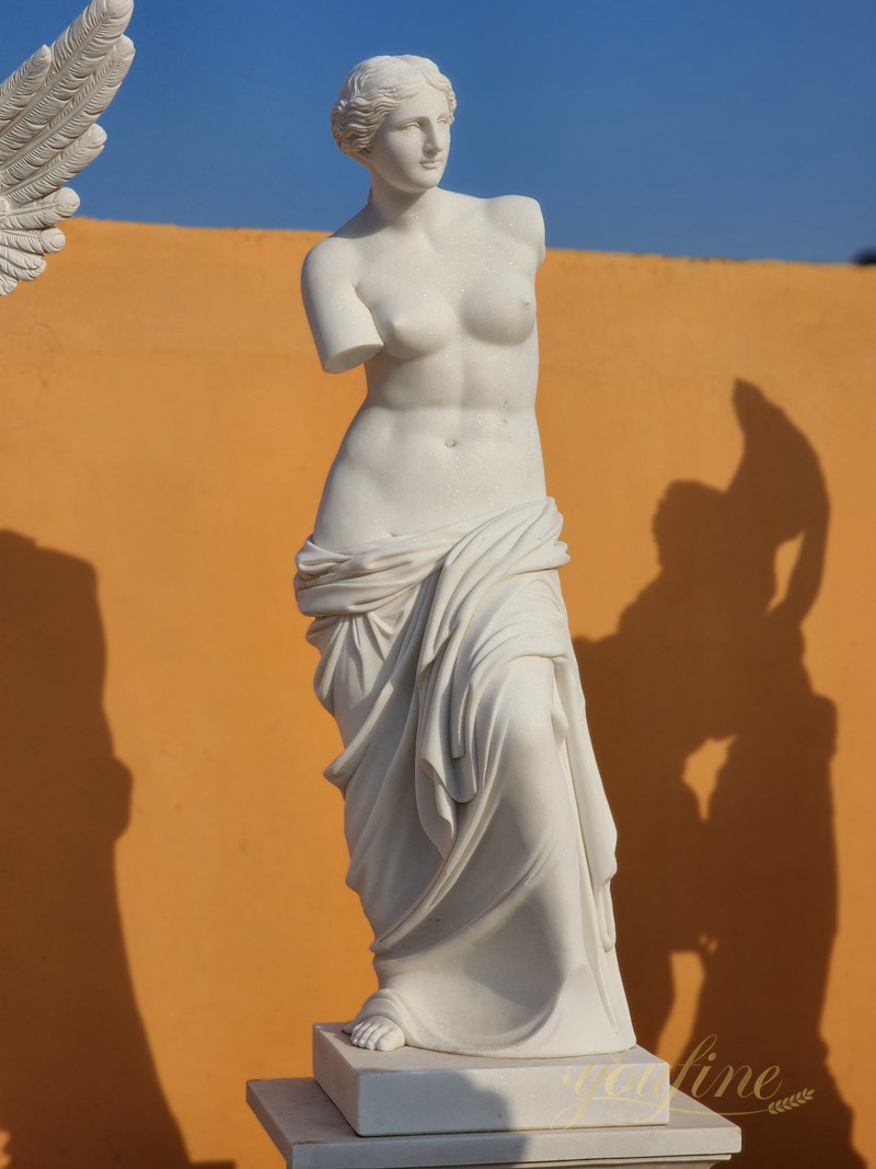 Venus de Milo marble sculpture
