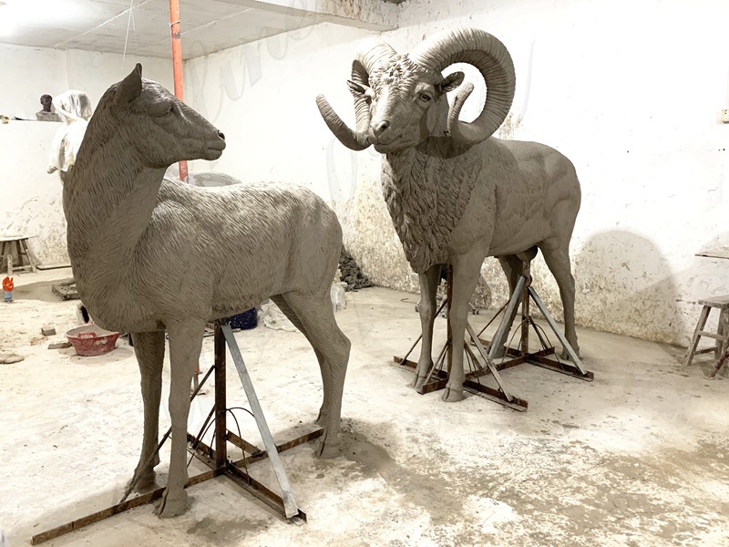 Wildlife Bronze ram