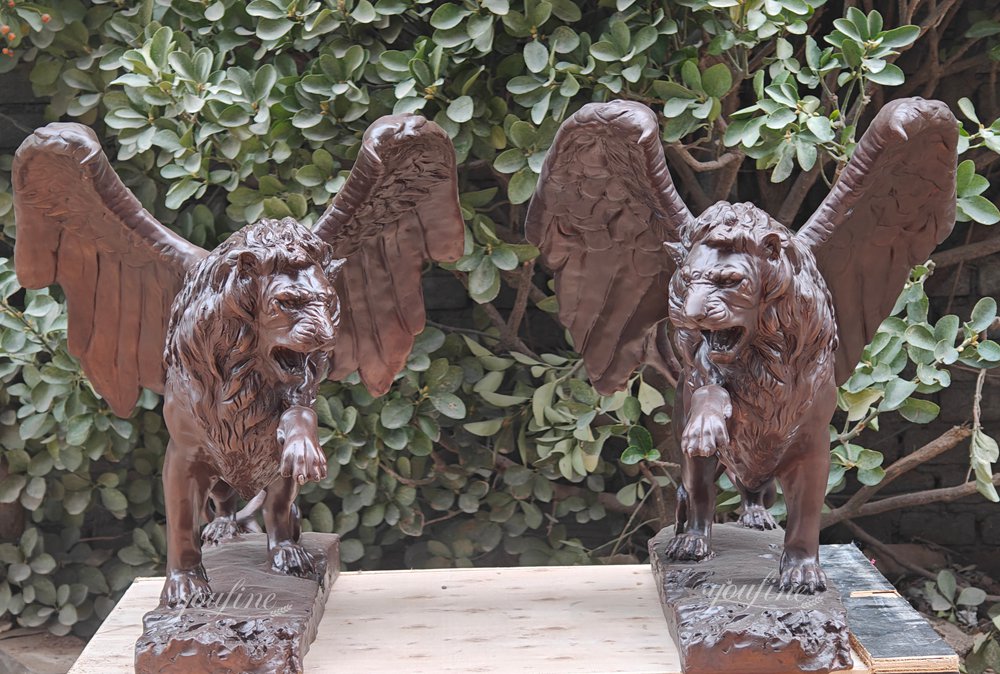 Winged Lion Memorial finished