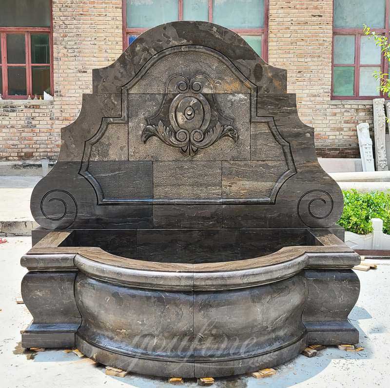 antique marble wall fountain