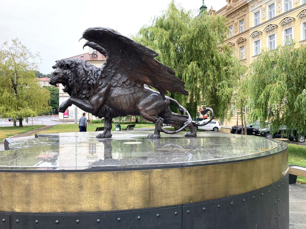 famous Winged Lion Memorial