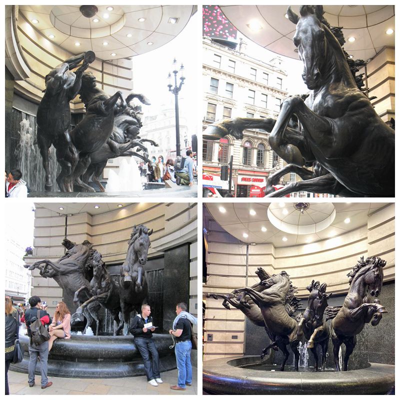 fountain horse