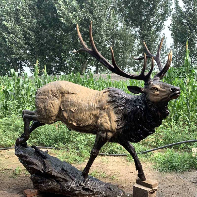 life size elk statues