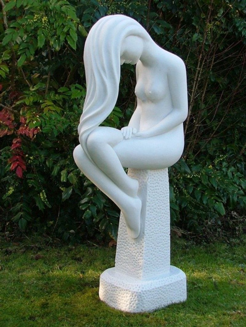 life size marble statue