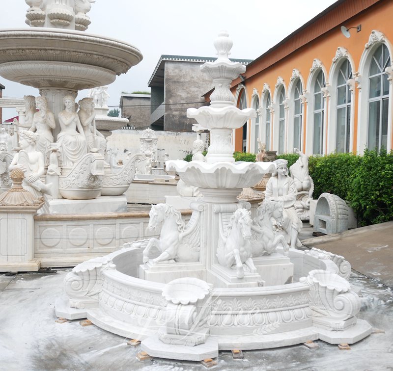 marble fountain