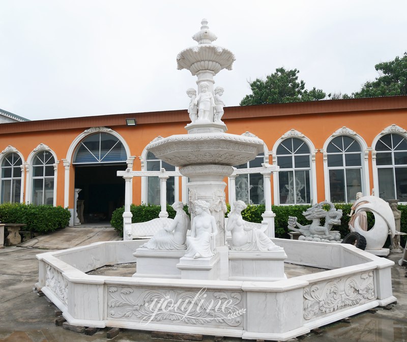 marble garden fountains