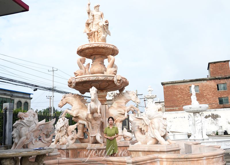 pool fountain features