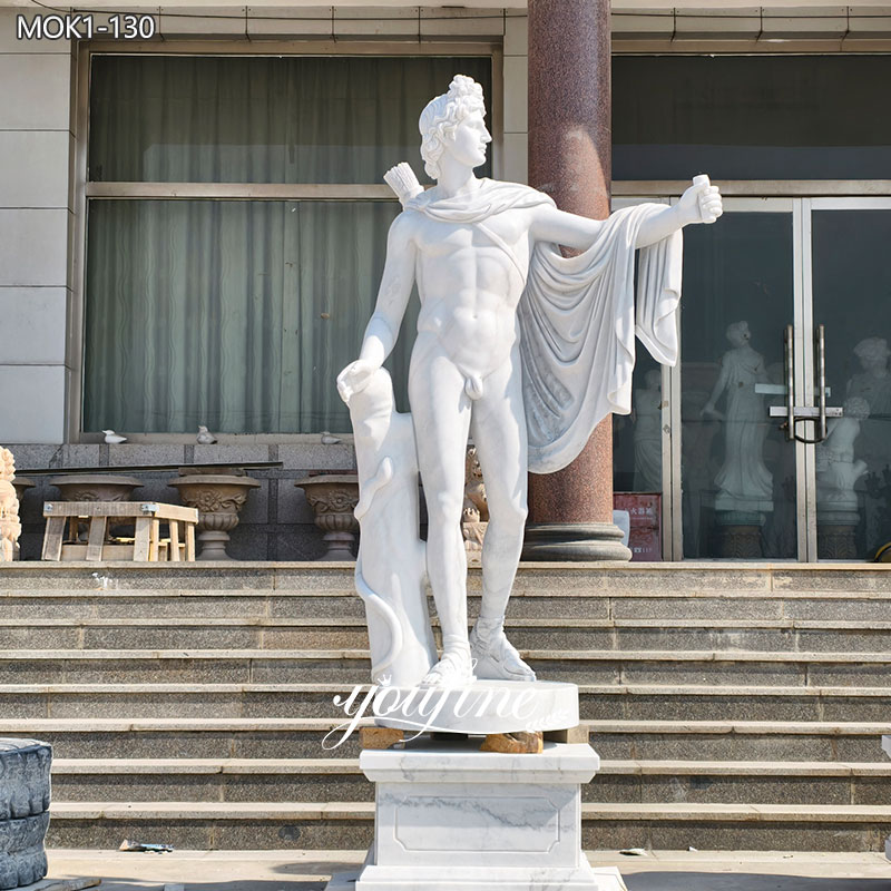 6 Feet Marble Apollo Statue