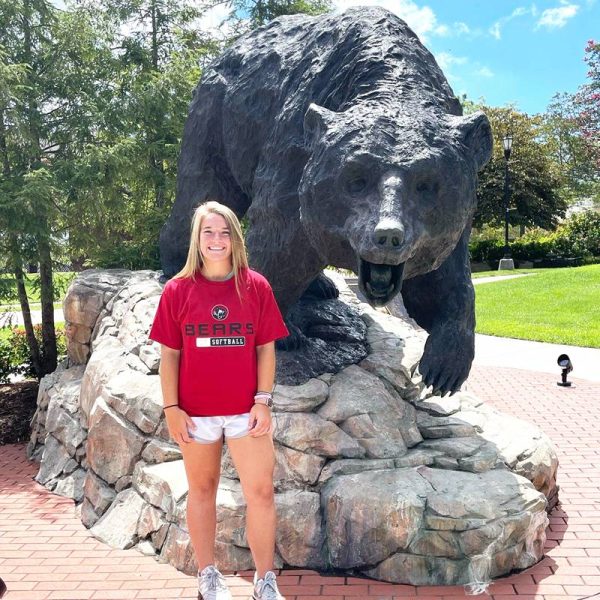 Bronze black bear sculptures