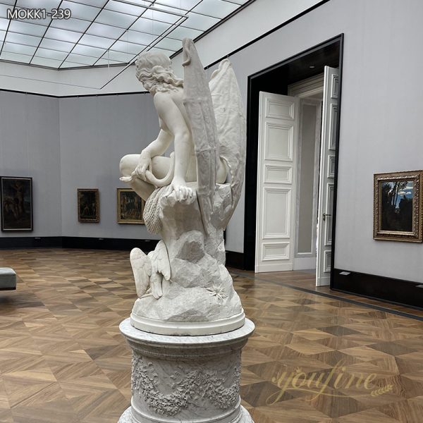 Carl Cauer - Hexe (Witch) Natural Marble Statue for Sale