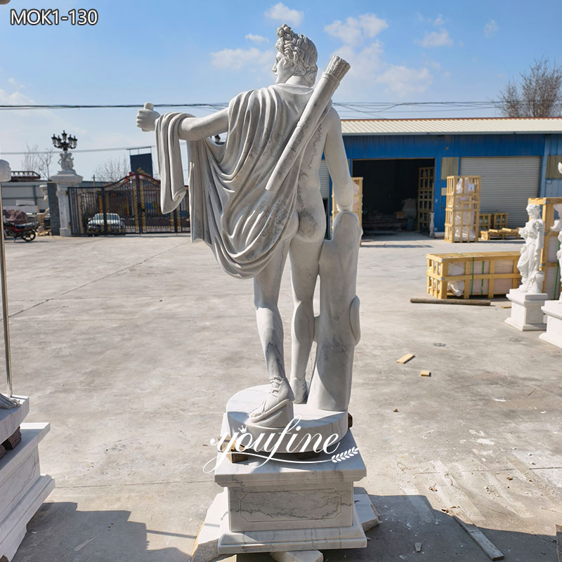 Greek Apollo Marble Statue