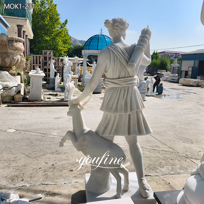 High Quality greek Marble Diana Statue