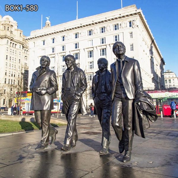 Larger Than Life Beatles Statue