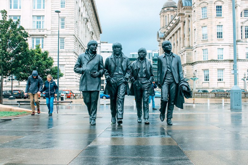 Liverpool Band Beatles Statue