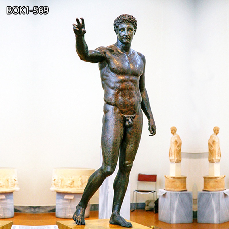 Custom Museum Sculpture Bronze Perseus Athens National Archeological art