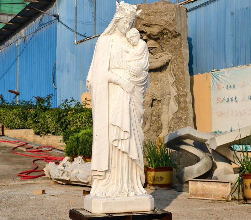 Our Lady Seat of Wisdom sculpture