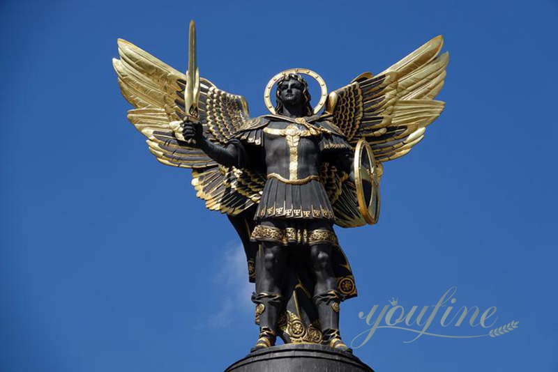 Perfect Saint Michael the Archangel Statue for sale 