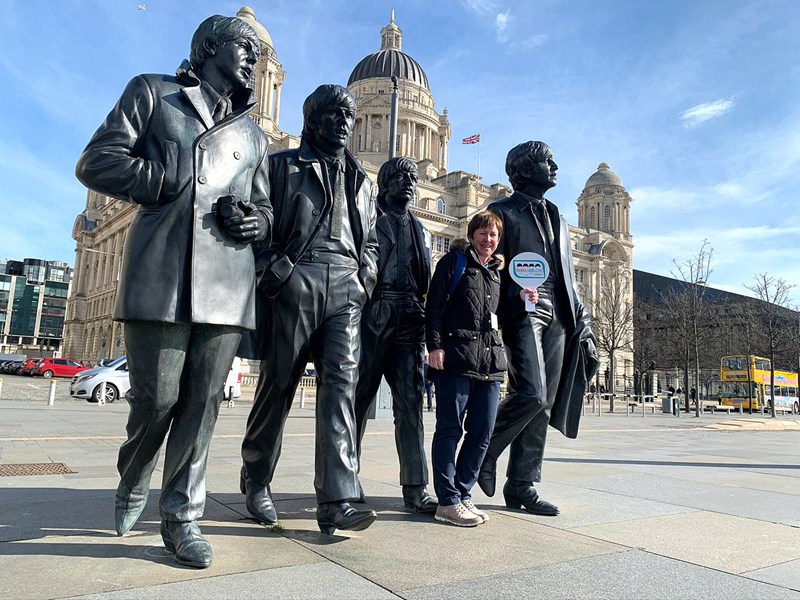 Public Memorial Beatles Statue