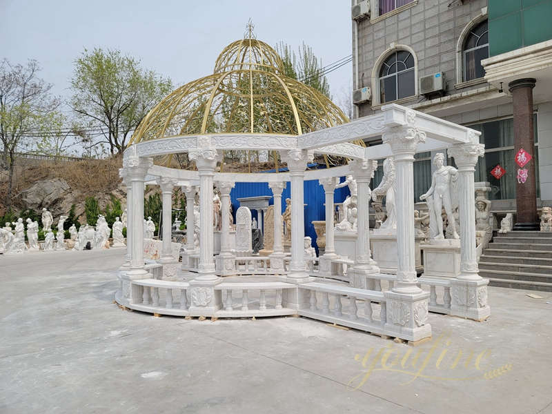 Top 9 Popular Large Marble Gazebo for Outdoor Park