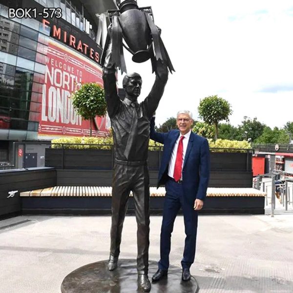 Bronze Commission Famous Wenger Statue Sports Figures Foundry Prices