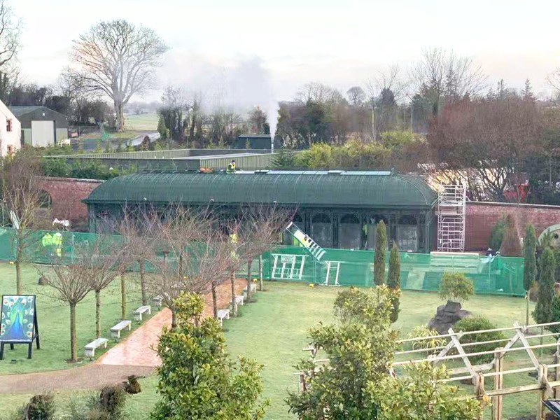 YouFine wrought iron conservatory