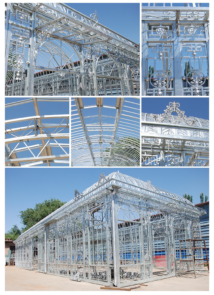 YouFine wrought iron gazebo