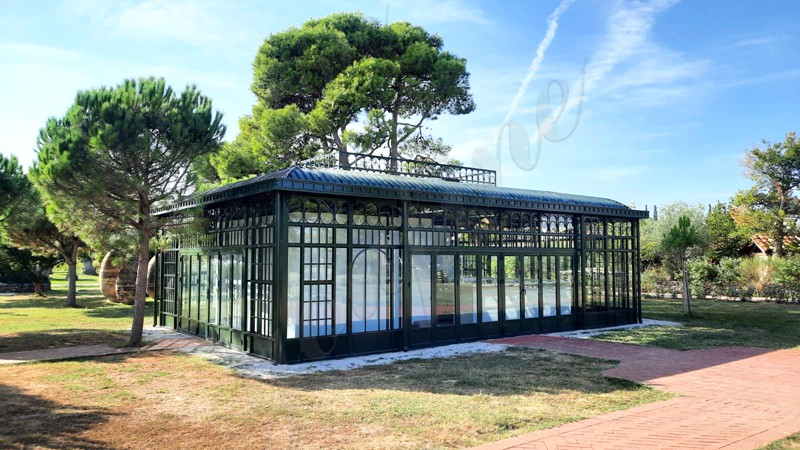 YouFine wrought iron greenhouse