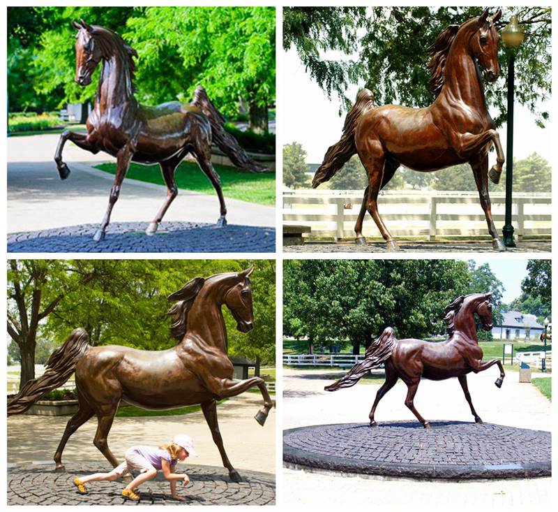 famous bronze horse sculpture