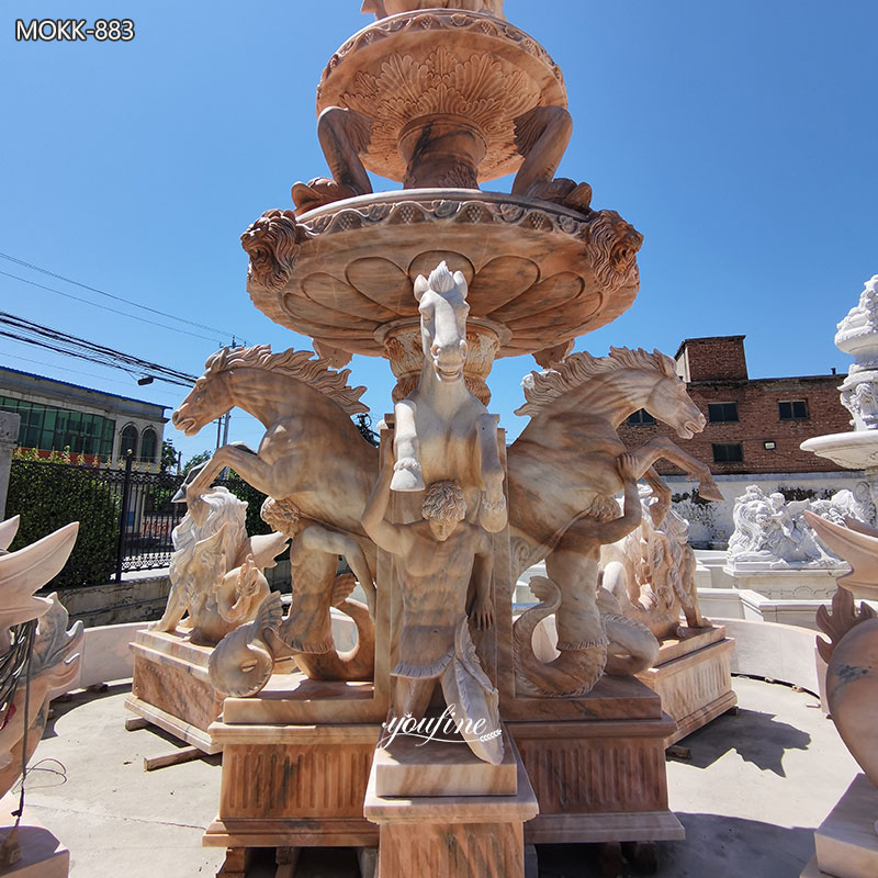 famous neptune water fountain