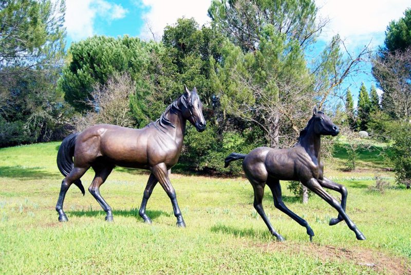 life size foal statue for sale
