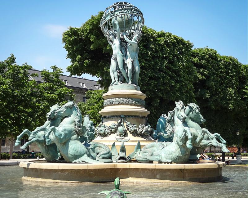 statues_in_paris Four Parts Of The World Fountain