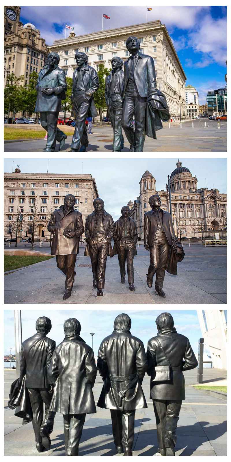 the beatles statue
