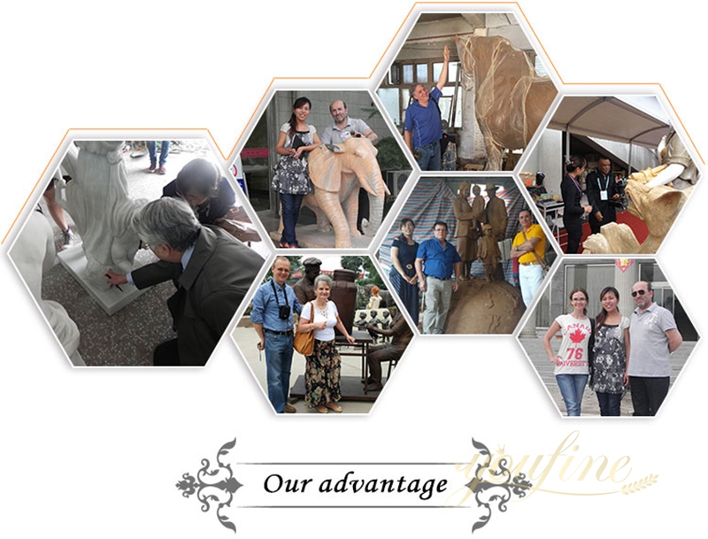 youfine marble lion statue for sale