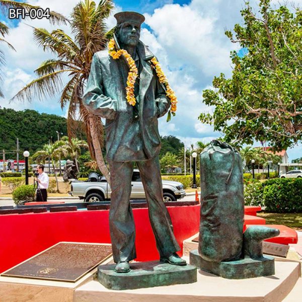 Bronze Sailor Statues