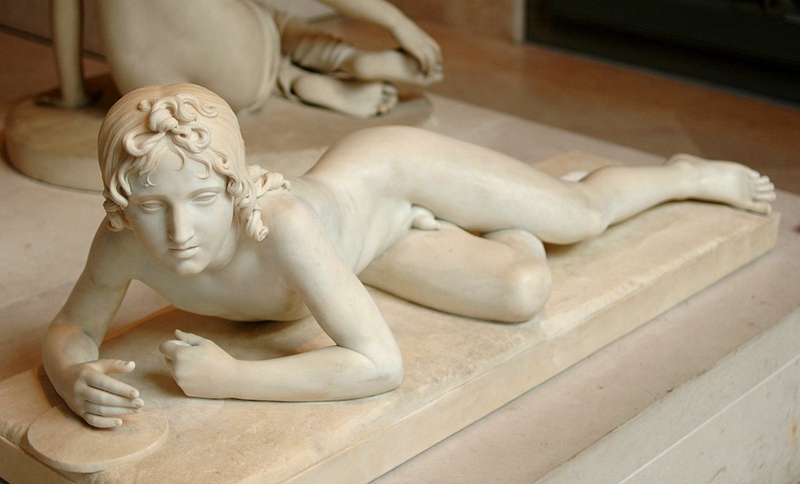 Famous Classical Marble Hyacinth Sculpture Replica for Sale