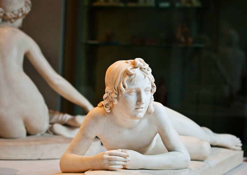 Famous Classical Marble Hyacinth Sculpture Replica for Sale